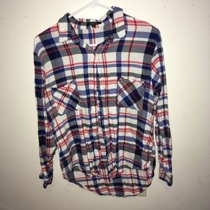 Red, white, and blue flannel!!